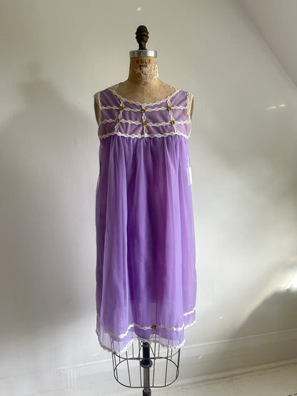 Vintage Baby Doll in Amethyst Size M/L #VIN4