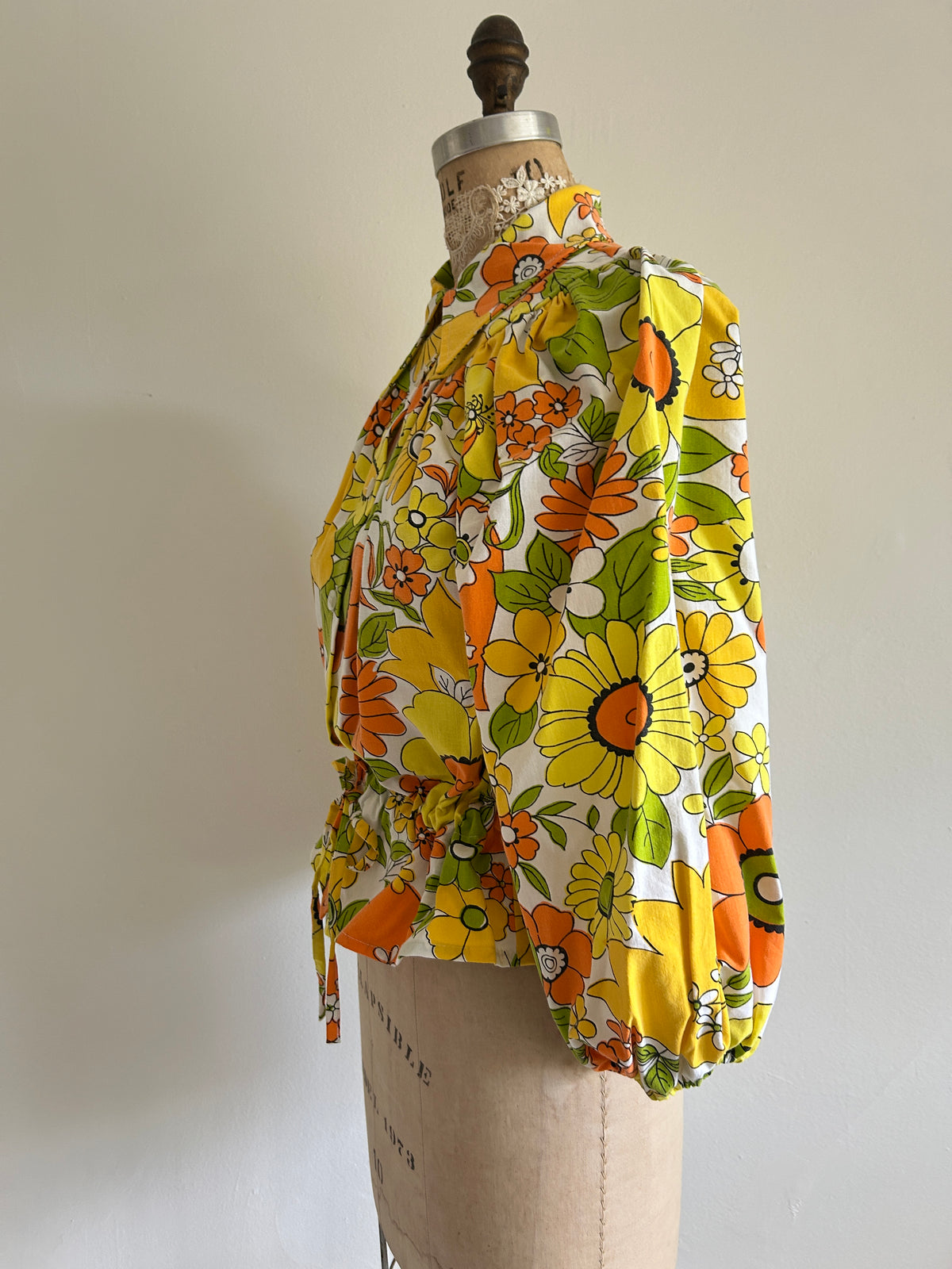 Jorgen Blouse - One of a Kind Upcycled Buttondown Size S/M #JORSM9