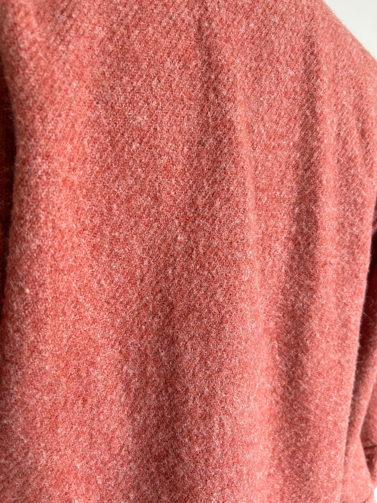 Vivianne Duster with Upcycled Vintage Kenwood Wool Blanket Size S/M #CVDWSM59