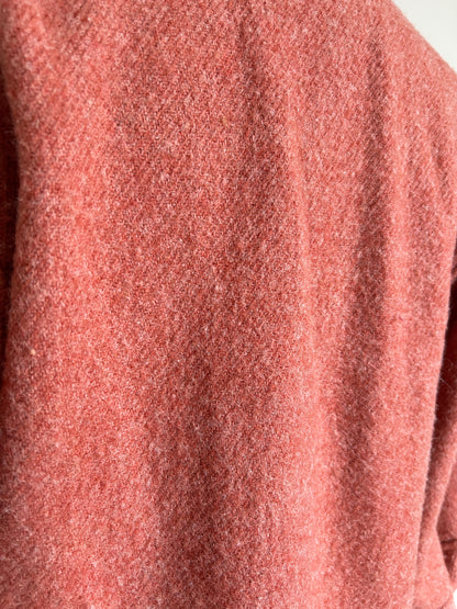 Vivianne Duster with Upcycled Vintage Kenwood Wool Blanket Size S/M #CVDWSM59