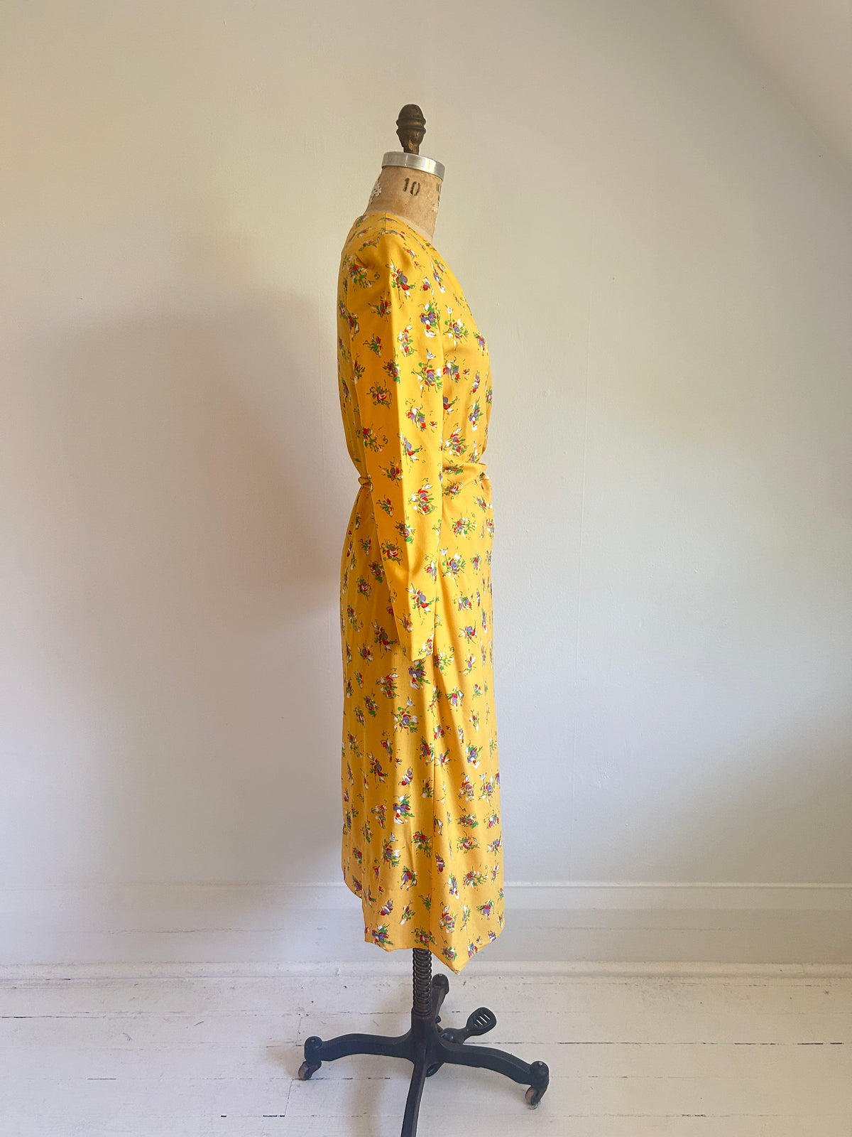 Vintage 80s Wrap Dress Size XS/S #VIN23