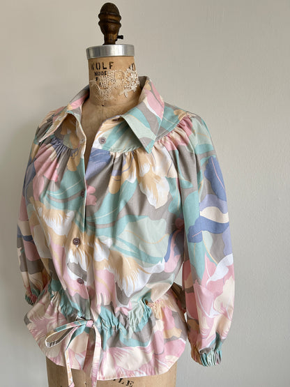 Jorgen Blouse - One of a Kind Upcycled Buttondown Size L/XL #JOR4
