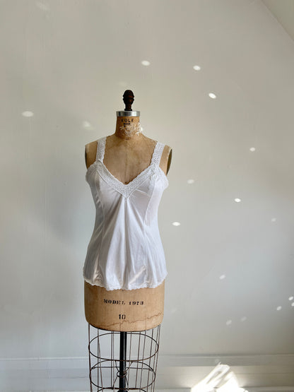 Vintage off white Lace Cami Slip Size XS/S #VIN1