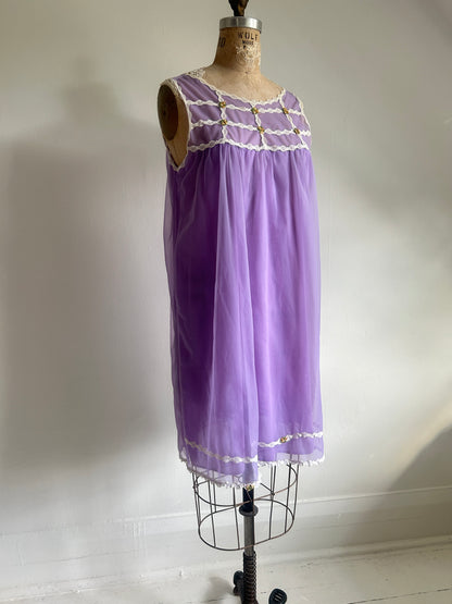 Vintage Baby Doll in Amethyst Size M/L #VIN4