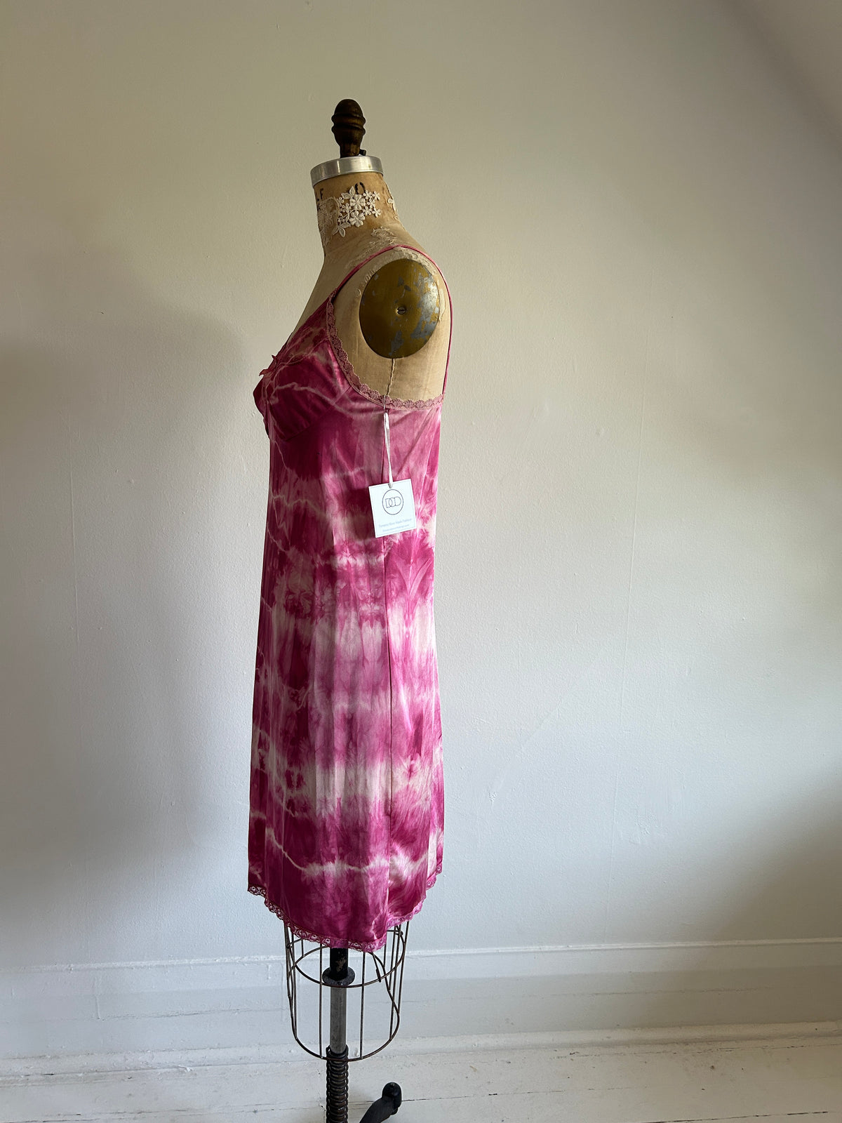 Hand Dyed Vintage Slip Dress Size S/M #VIN22