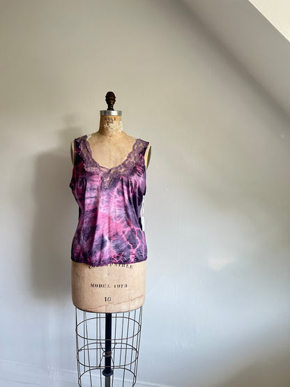 Hand Dyed Vintage Cami Size M/L #VIN12