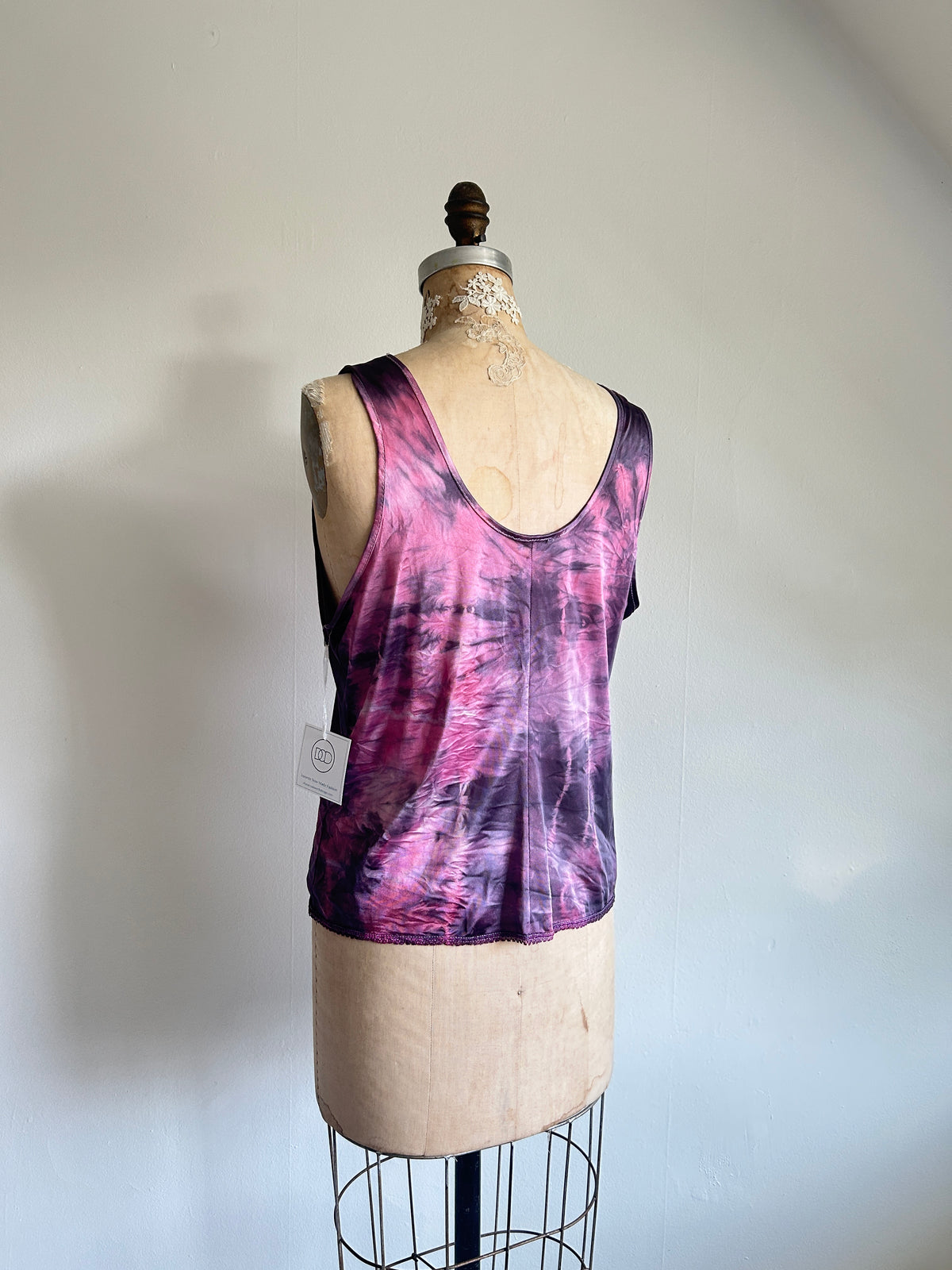 Hand Dyed Vintage Cami Size M/L #VIN12