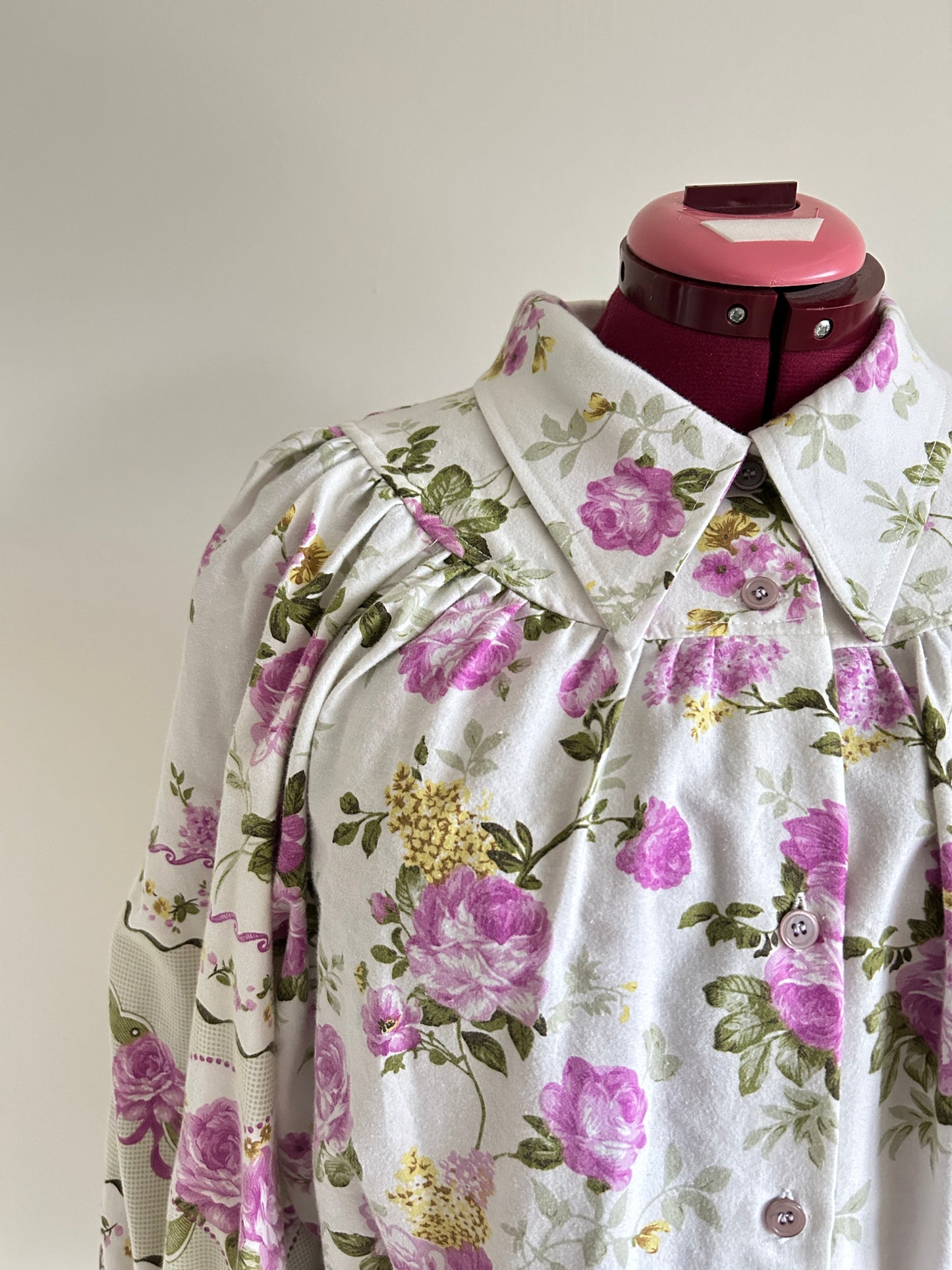Jorgen Blouse - One of a Kind Upcycled Buttondown Size XL/2X #JOR9
