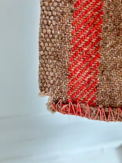 Vivianne Duster with Upcycled Vintage Wool Blanket Size 2X/3X #VIVW21