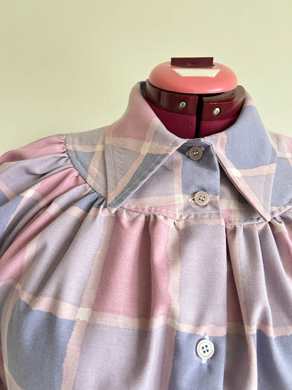 Jorgen Blouse - One of a Kind Upcycled Buttondown Size L/XL #JOR7