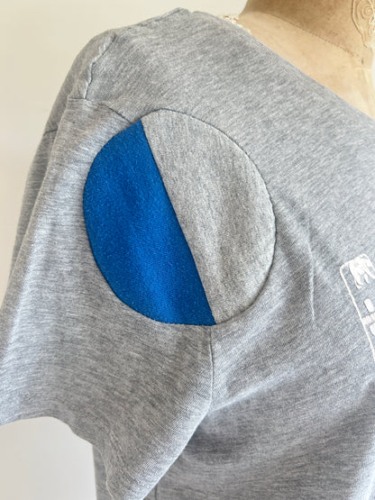 Reworked Preloved Canada Iron On Tshirt - Circle Series Size S/M #TSHIRT11