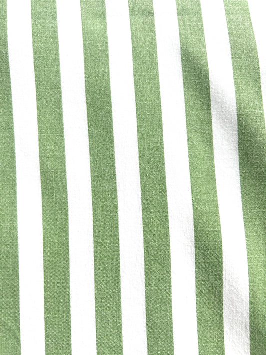 Preorder in your Size Jorgen Blouse - Vintage Green Stripes