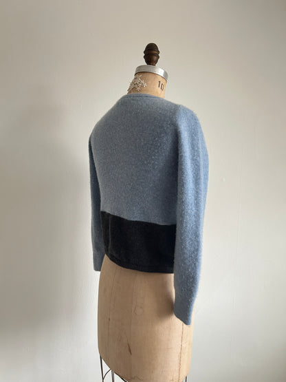 Abstract Art Patched Upcycled Cashmere Size XS/S #CASXSS12