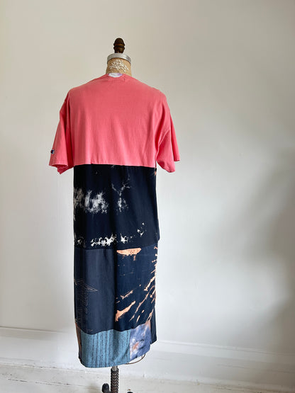 Vintage & Upcycled Tshirt Dress Size L/XL #TDRESS8