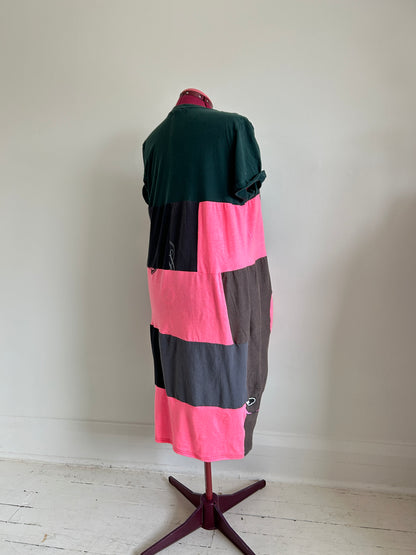 Vintage & Upcycled Tshirt Dress Size XL/2X #TDRESS6