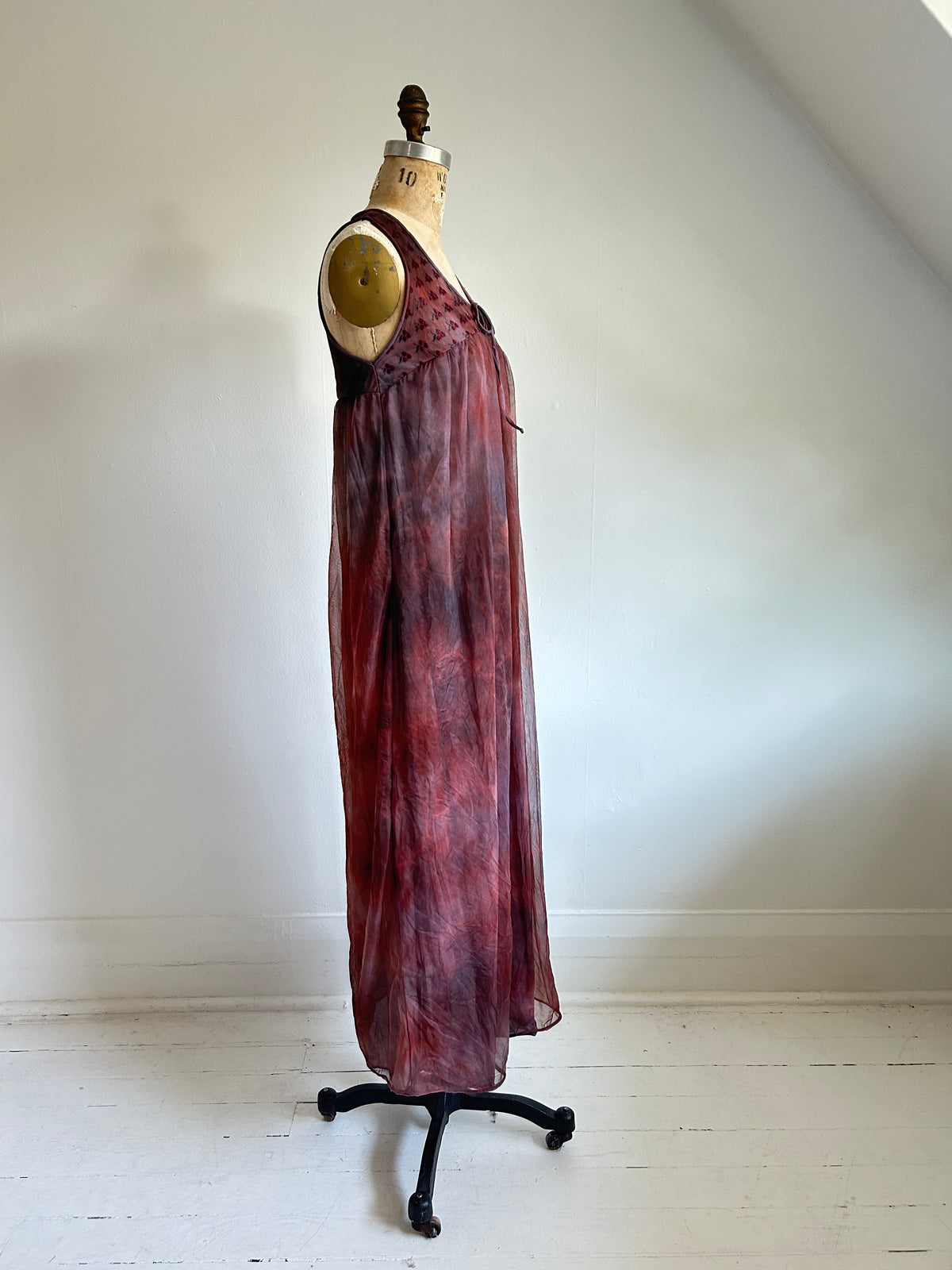 Vintage Hand Dyed Romantic 2 Piece Set Size S #VIN15