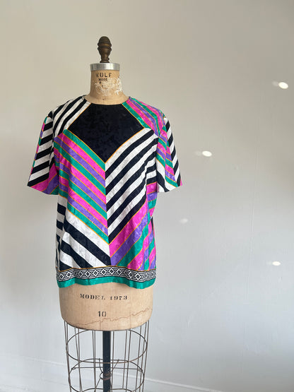 Vintage Blouse Size L/XL #VIN10
