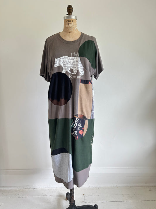 Vintage & Upcycled Tshirt Dress Size XL/2X #TDRESS5