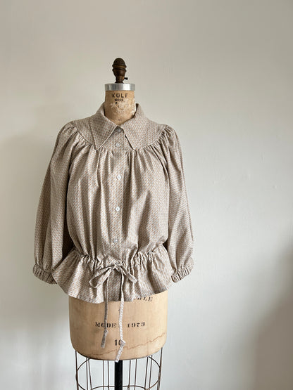 Jorgen Blouse - One of a Kind Upcycled Buttondown Size L/XL #JOR5