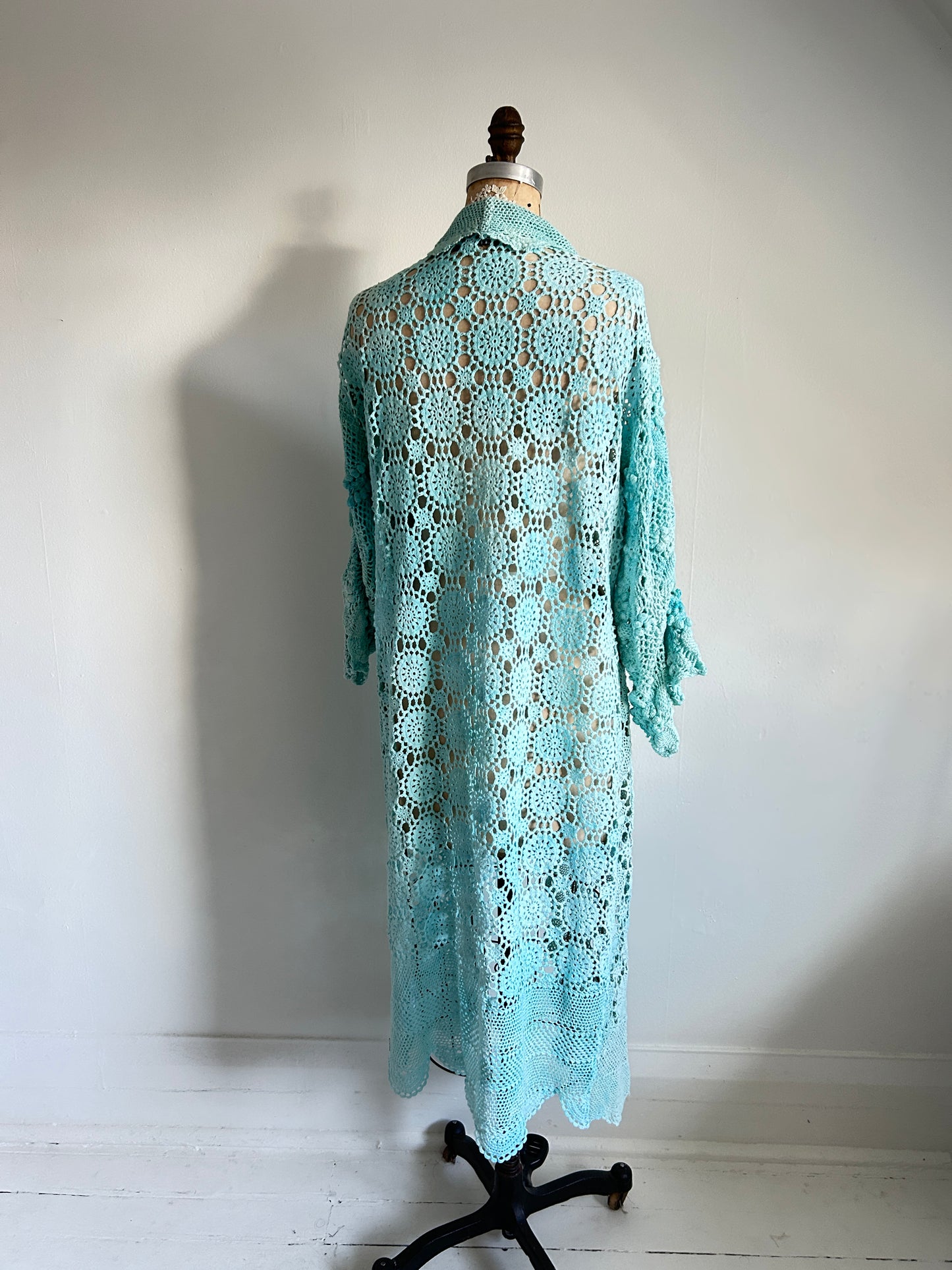 Vivianne Jacket Vintage Crochet Size M/L #VIVCR7