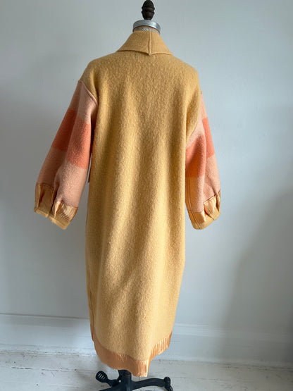 Vivianne Duster with Upcycled Vintage Wool Size S/M #VIVW13