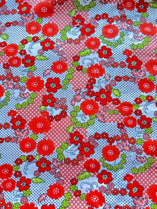 Preorder in your Size Jorgen Blouse - Vintage Coral Floral