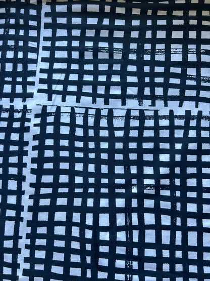 Preorder in your Size Jorgen Blouse - Black & White Plaid
