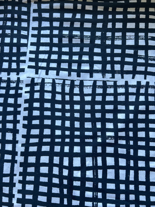 Preorder in your Size Jorgen Blouse - Black & White Plaid