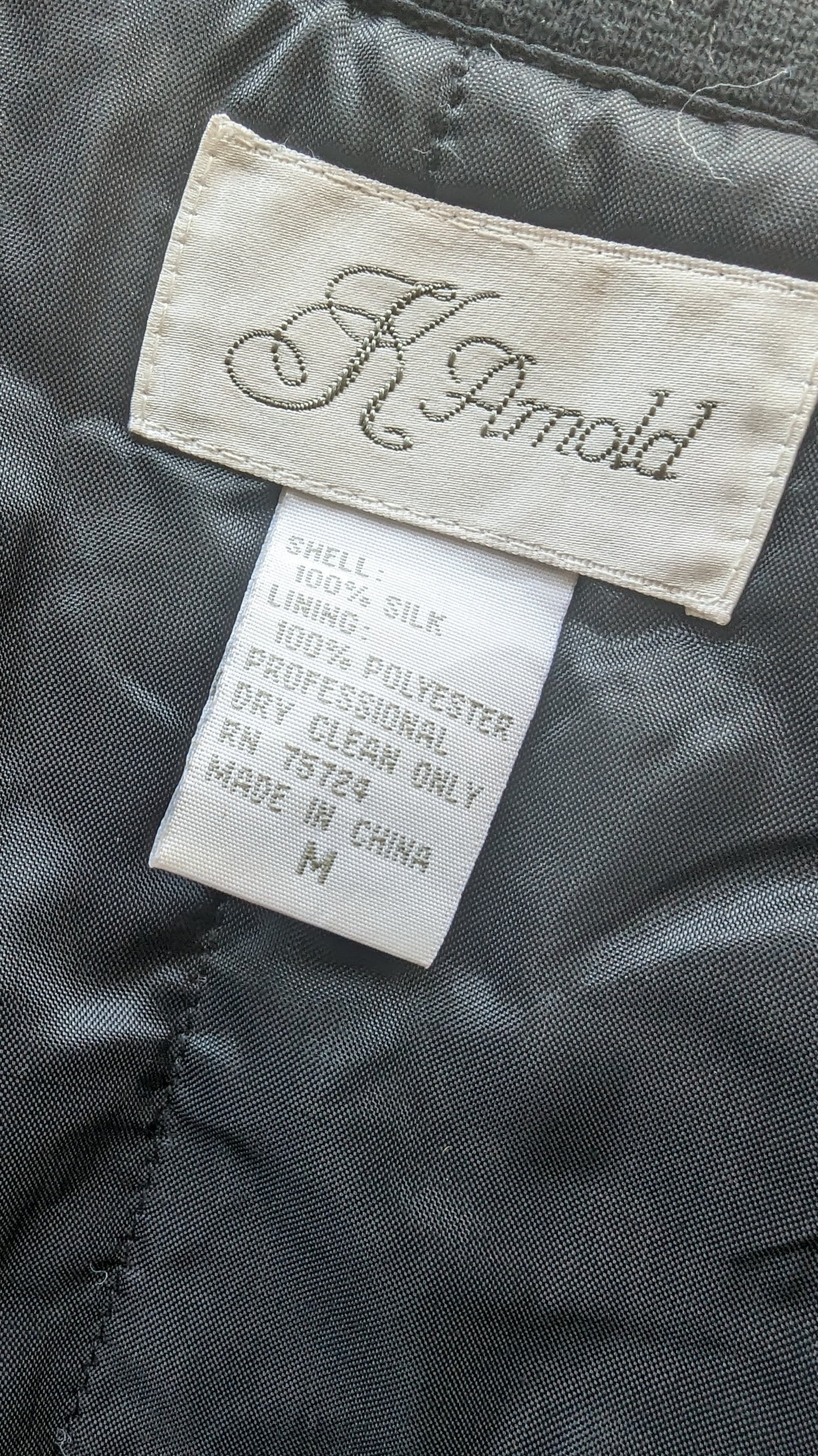 Preloved Silk Bomber Jacket Size M/L #BOM1