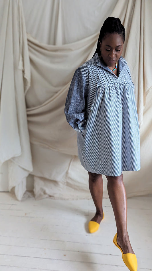 Meg Tunic with Upcycled Cotton 2X/3X #MEGTU14