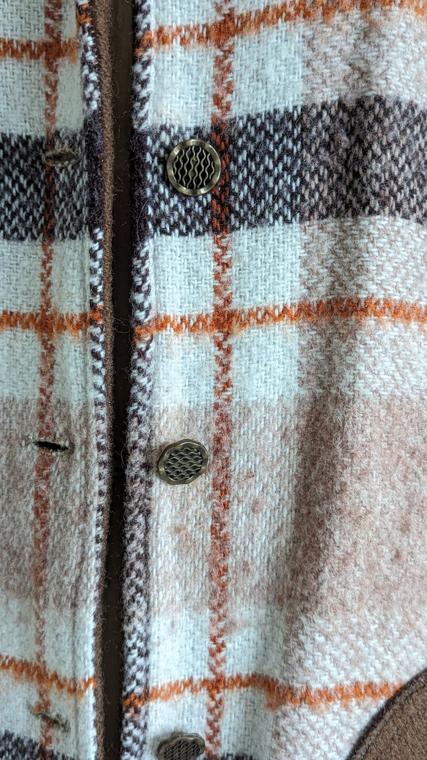 Inga Jacket with Vintage Wool S/M #INGA12