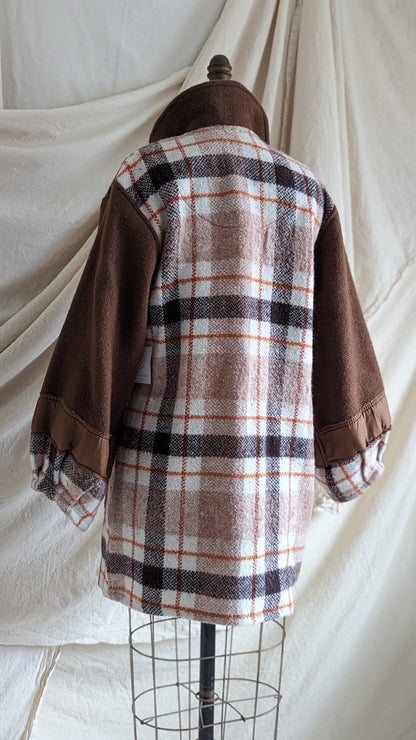 Inga Jacket with Vintage Wool S/M #INGA12