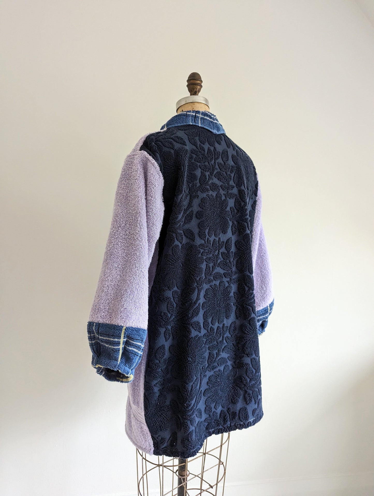 Vivianne Jacket with Upcycled Vintage Towel Size S/M #VIVTO2