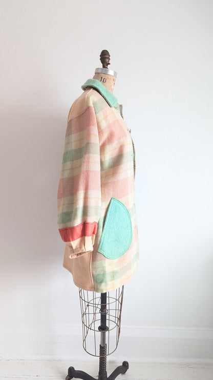 Inga Jacket with Vintage Wool S/M #INGA6