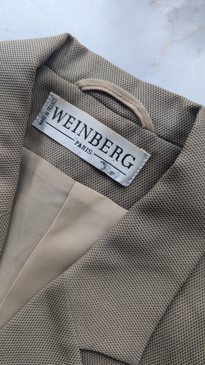 Vintage Weinberg Paris Blazer Size S #VIN4