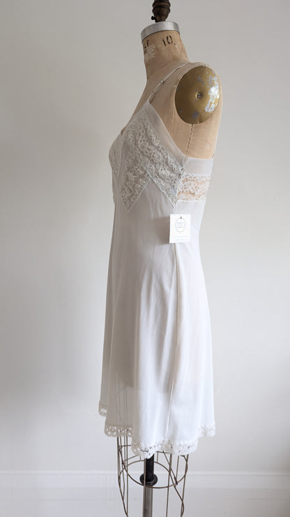 Vintage Seafoam Slip Size XS #VIN11