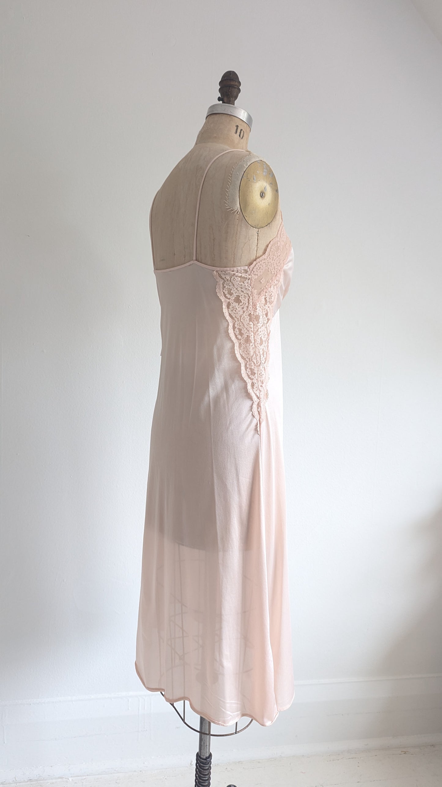 Vintage Blush Sears Slip Size M #VIN2