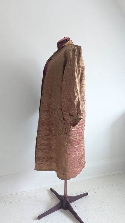 Vivianne Duster with Upcycled Draperies Size 2X/3X #VIVC9