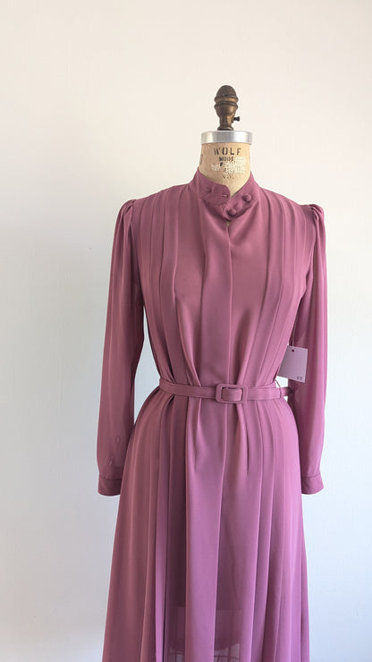 Vintage Sheer 1980s Dress Size S #VIN17