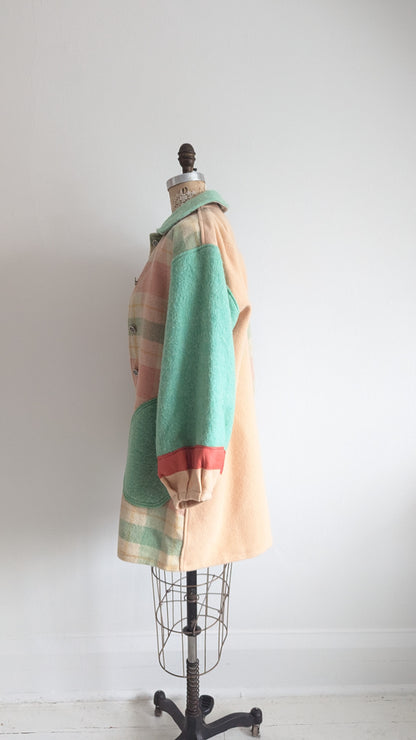 Inga Jacket with Vintage Wool S/M #INGA6