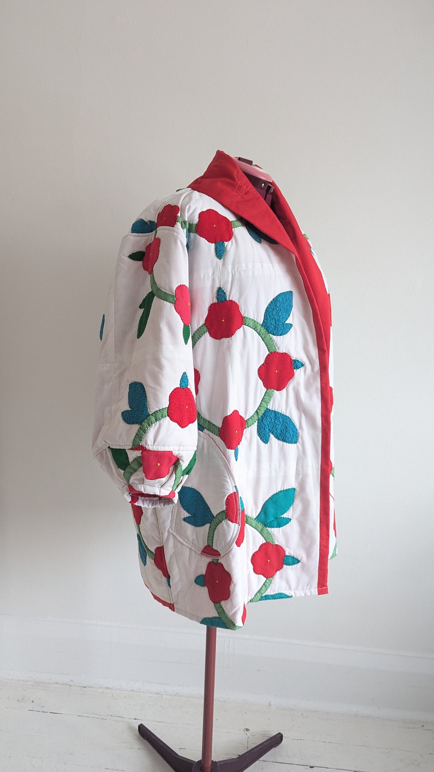 Vivianne Jacket Upcycled Handmade Quilt Size 2X/3X #VIVQ1