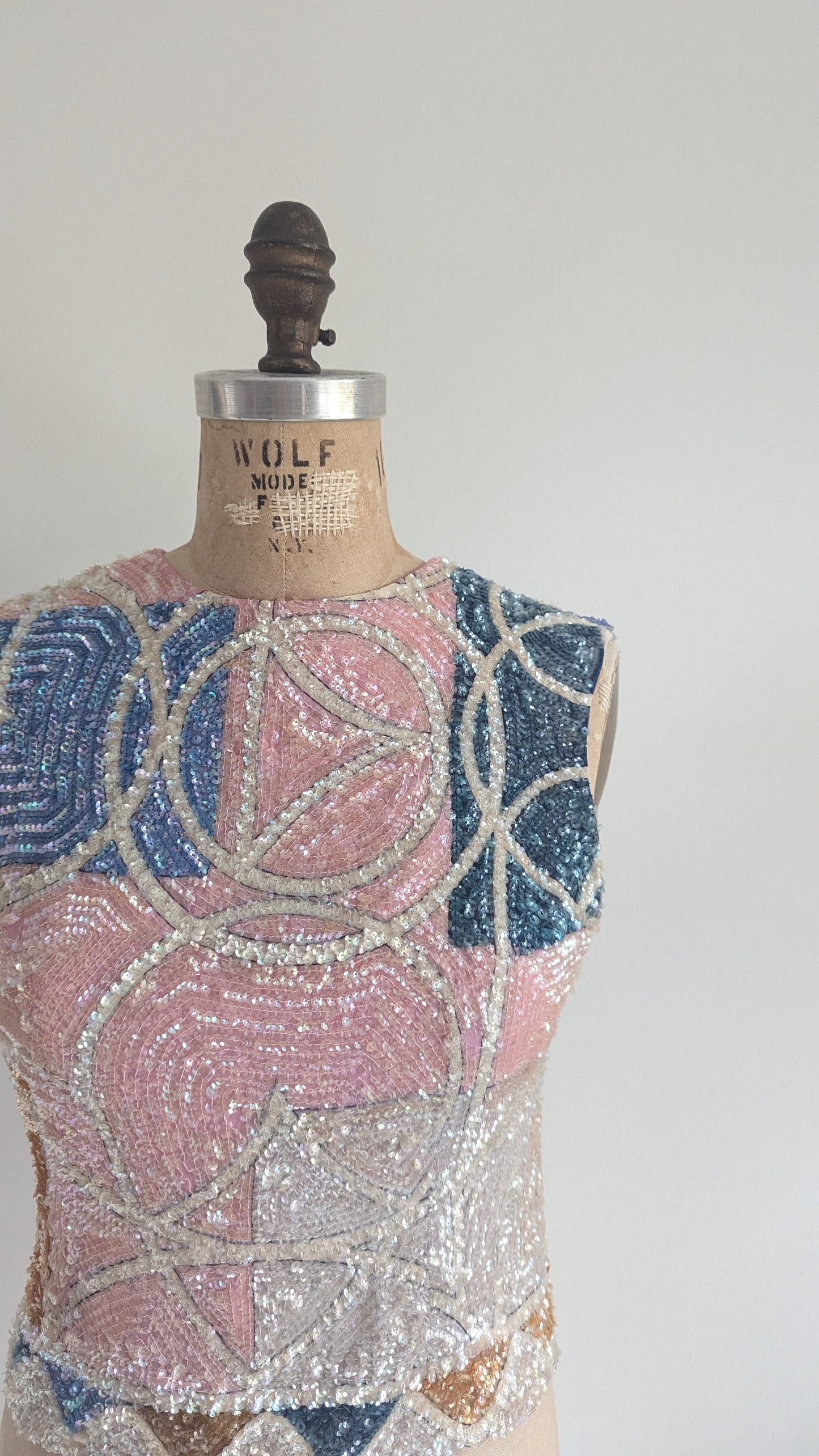 Vintage Pucci Sequin Top Size XS/S #VIN3