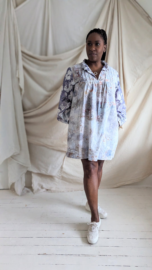 Meg Tunic with Upcycled Fabrics 2X/3X #MEGTU20