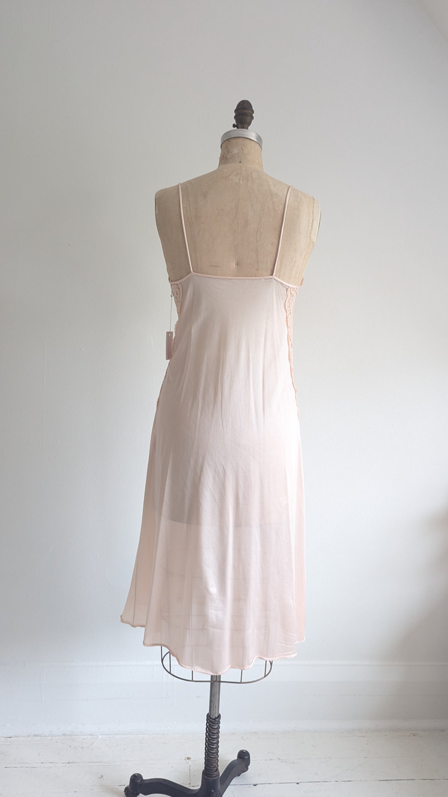 Vintage Blush Sears Slip Size M #VIN2